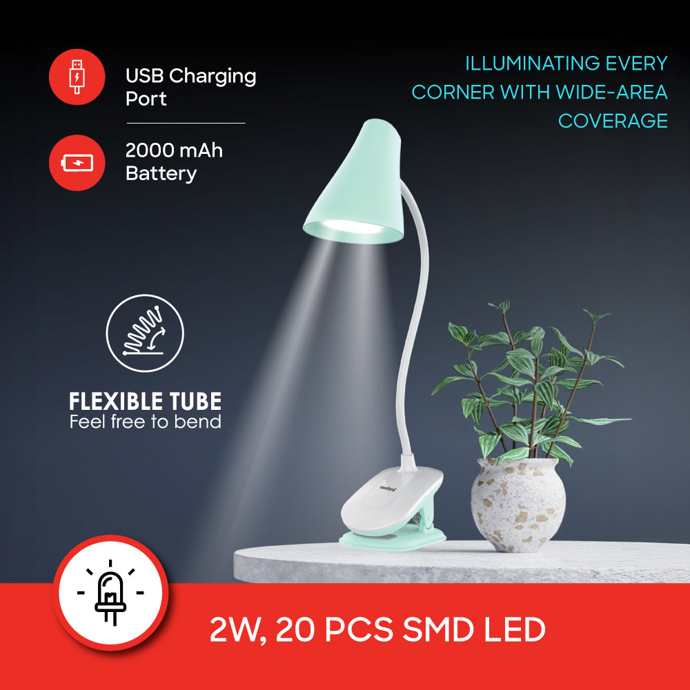 Sanford Rechargeable LED Table Study Lamp | SF3800DL - buysanford